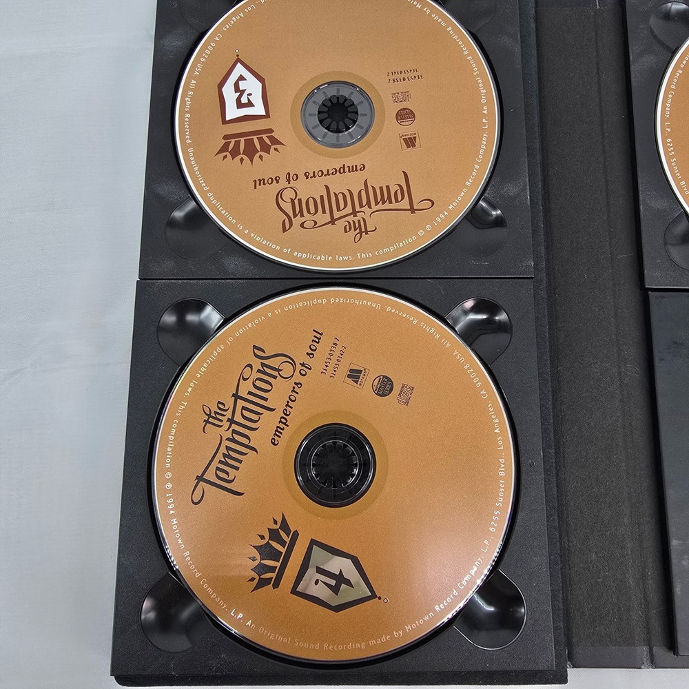 The Temptations Emperors of Soul 5-CD Box Set Motown 1994 Anthology 100 Tracks - Picture 5 of 10